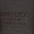 Load image into Gallery viewer, Jimmy Choo Metallic Multi Snake Print Wooden Heel Sandals
