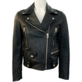 Load image into Gallery viewer, Acne Studios Black Leather Moto Jacket
