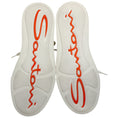 Load image into Gallery viewer, Santoni White / Yellow DBS6 Low Top Sneakers
