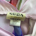 Load image into Gallery viewer, Krizia Pink Multi Watercolor Printed Sleeveless Silk Dress
