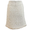 Load image into Gallery viewer, Chanel Ivory Tweed Skirt with Gold
