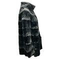 Load image into Gallery viewer, Giuliana Teso for Neiman Marcus Charcoal Grey Karakul Lamb Fur Jacket
