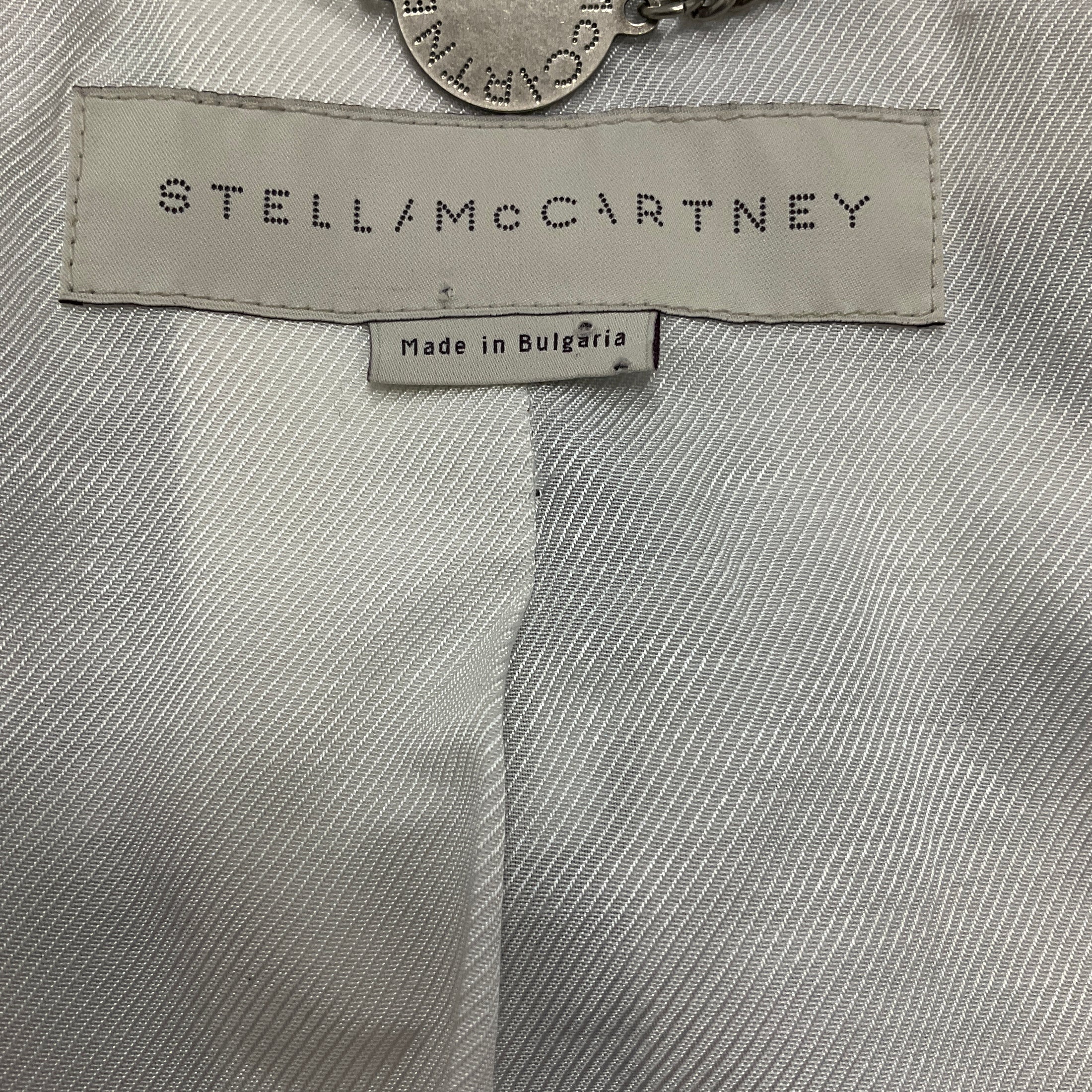 Stella McCartney Black / Grey / White Frazier Floral Print Blazer