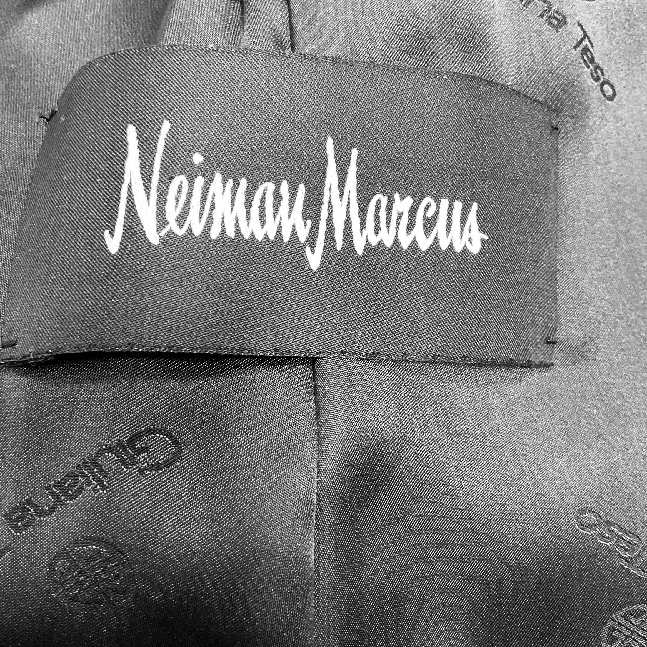 Giuliana Teso for Neiman Marcus Charcoal Grey Karakul Lamb Fur Jacket