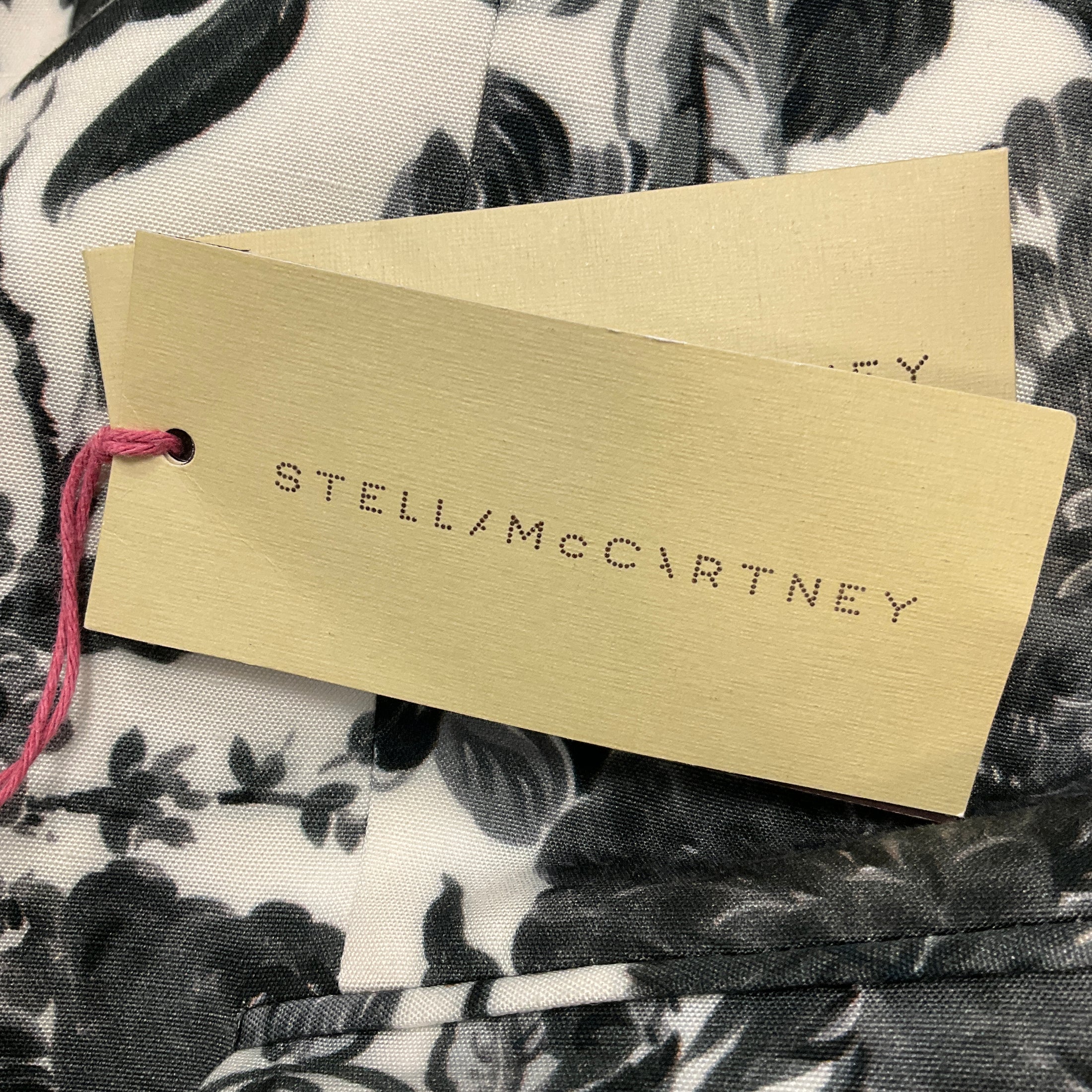 Stella McCartney Black / Grey / White Frazier Floral Print Blazer