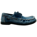 Load image into Gallery viewer, Loewe Blue Raw Denim Boat Shoes
