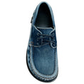 Load image into Gallery viewer, Loewe Blue Raw Denim Boat Shoes
