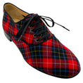 Load image into Gallery viewer, Christian Louboutin Red Tartan Fred Oxfords

