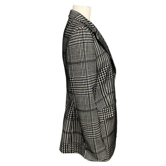 Akris Punto Black / White Embroidered Houndstooth Jacket