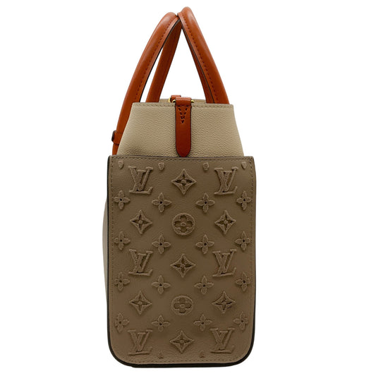 Louis Vuitton Taupe / Ivory On My Side MM Bag