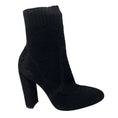 Load image into Gallery viewer, Gianvito Rossi Black Stretch Knit Booties
