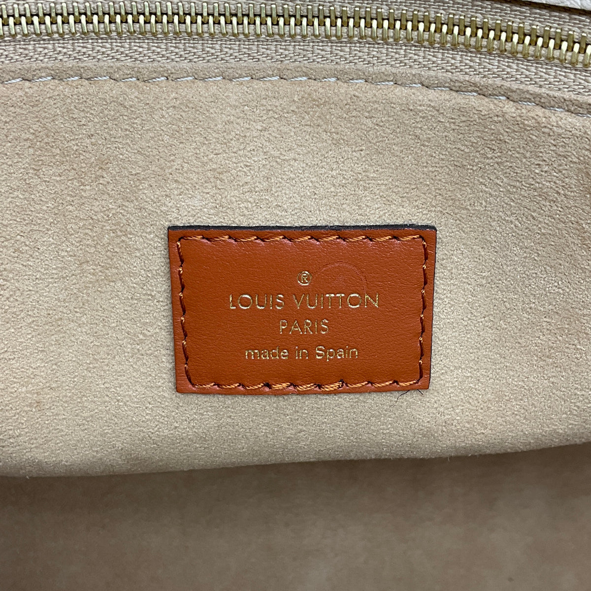 Louis Vuitton Taupe / Ivory On My Side MM Bag