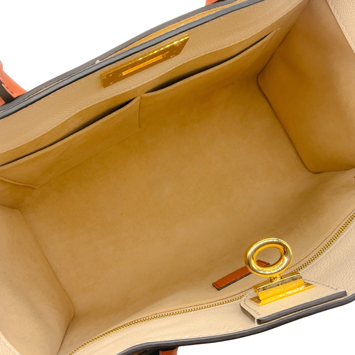 Louis Vuitton Taupe / Ivory On My Side MM Bag