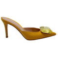 Load image into Gallery viewer, Gianvito Rossi Mimosa Satin Jaipur 85 Mules
