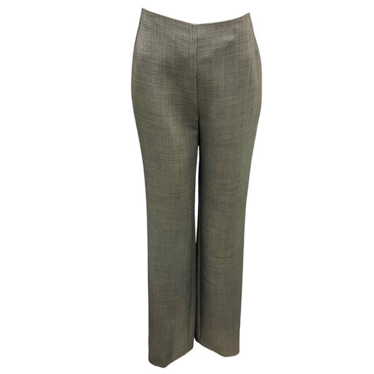 Akris Black / White Wool Trousers / Pants