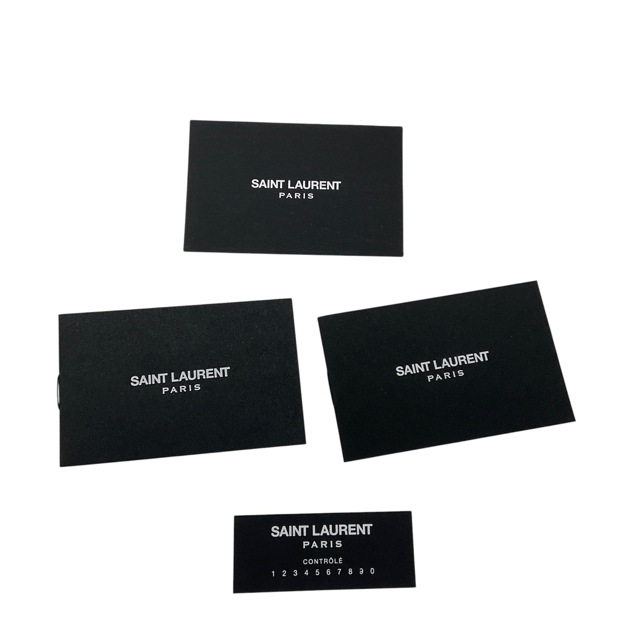 Saint Laurent White Medium Crinkled Calfskin Niki Shoulder Bag