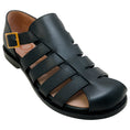 Load image into Gallery viewer, Loewe Black Leather Campo Sandals

