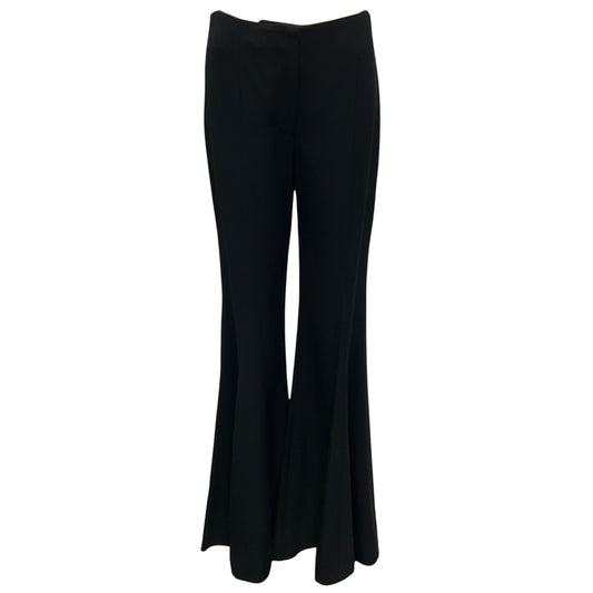 Proenza Schouler Black Viscose Suiting Wide Leg Pants