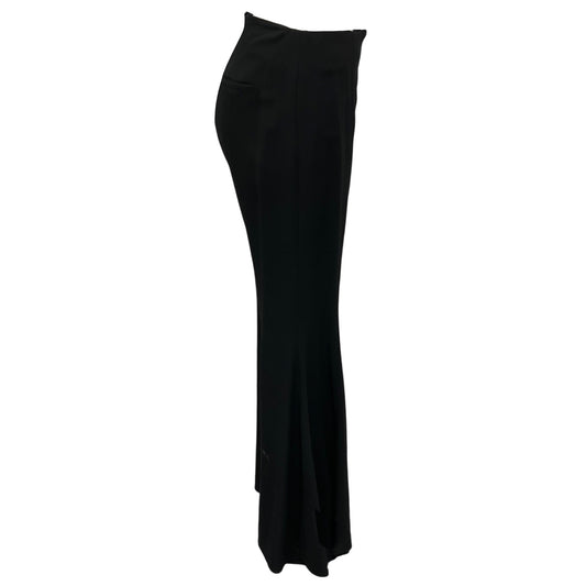 Proenza Schouler Black Viscose Suiting Wide Leg Pants