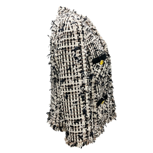 Edward Achour White / Black Tweed Jacket