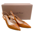 Load image into Gallery viewer, Gianvito Rossi Sienna Leather Ribbon Slingback Pumps
