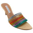 Load image into Gallery viewer, Aquazzura Pastel Rainbow Rendezvous Sandals
