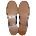 Load image into Gallery viewer, Gianvito Rossi Blue Patent Leather Georgie Loafers
