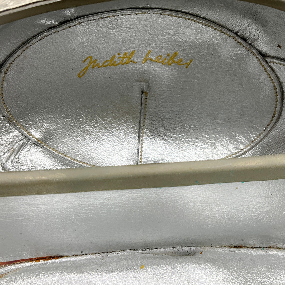 Judith Leiber Silver Crystal Faberge Egg Minaudiere