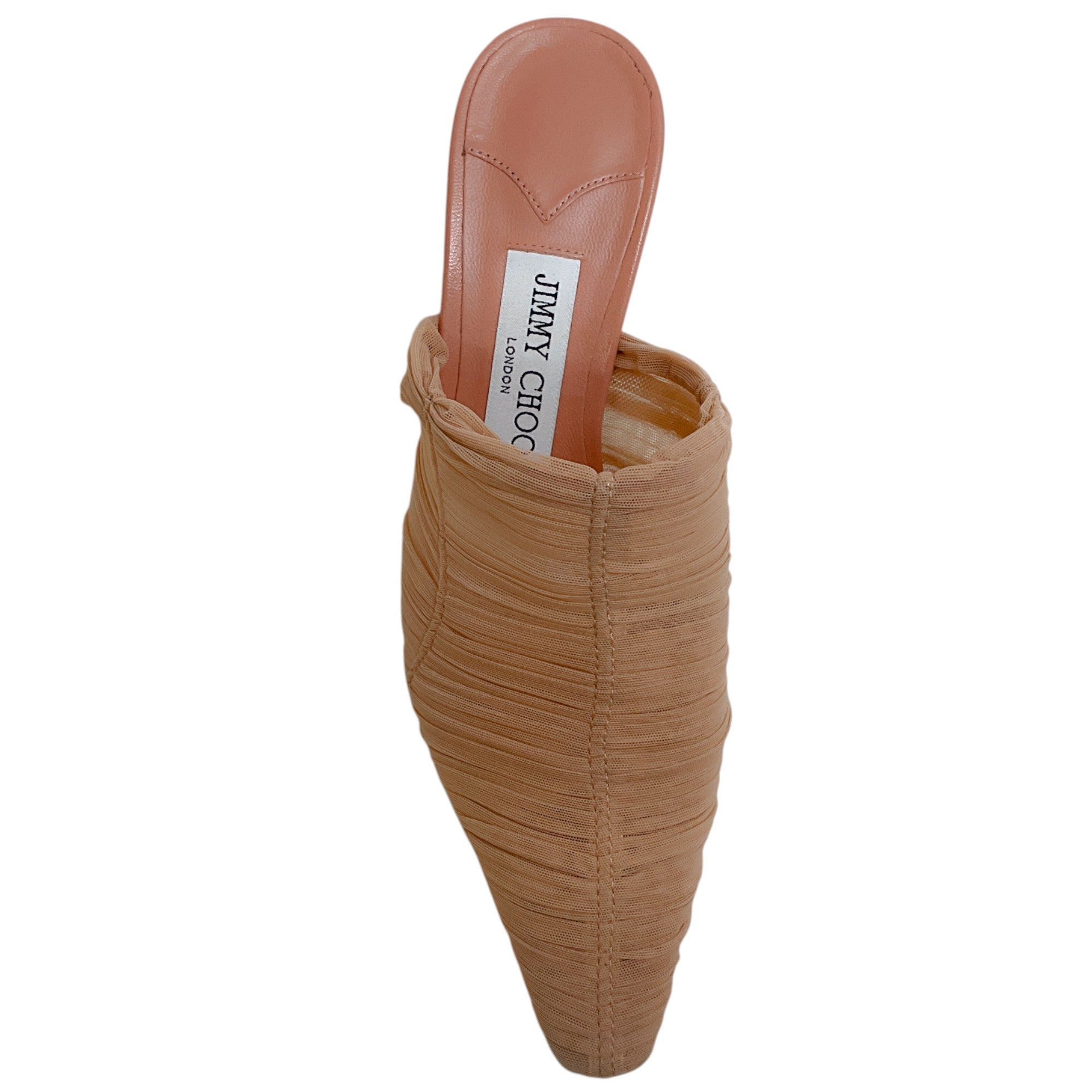 Jimmy Choo Light Pink Clay Lolita 65 Mules