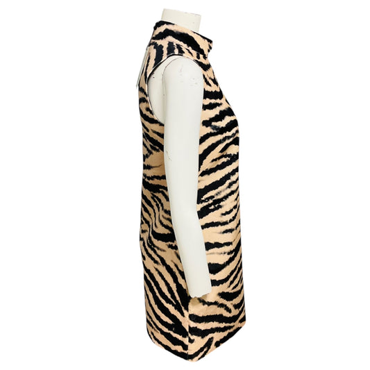 Cara Cara Beige / Black Zebra Blush Tay Mini Dress