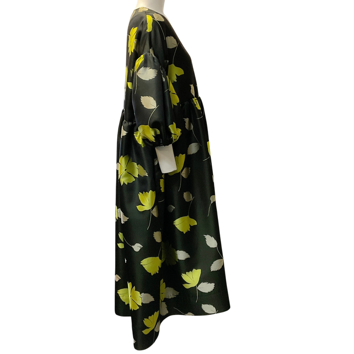 Rhode Charcoal / Neon Floral Maxi Dress