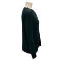 Load image into Gallery viewer, Chanel Dark Green Wool and Cashmere Knit Cardigan Sweater
