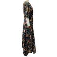 Load image into Gallery viewer, Ulla Johnson Odessa Multi Floral Heleen Puff Sleeve Midi Dress
