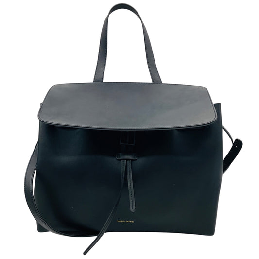 Mansur Gavriel Black Calfskin Leather Lady Handbag