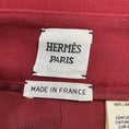 Load image into Gallery viewer, Hermes Rouge Jupiter Wool Gabardine Straight Fit Pants
