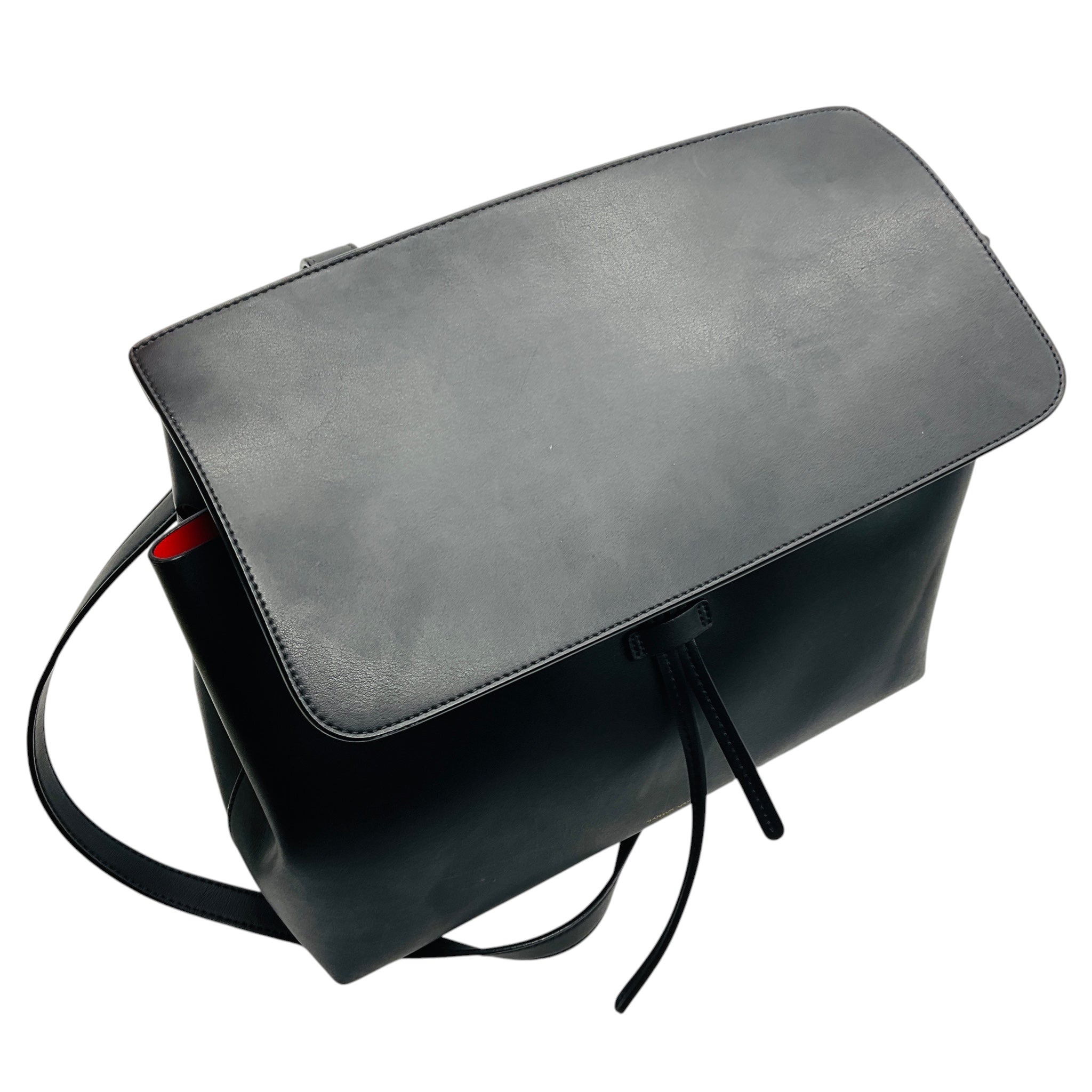 Mansur Gavriel Black Calfskin Leather Lady Handbag