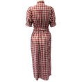 Load image into Gallery viewer, The Great Red / Ivory Picnic Plaid Cedar Dress
