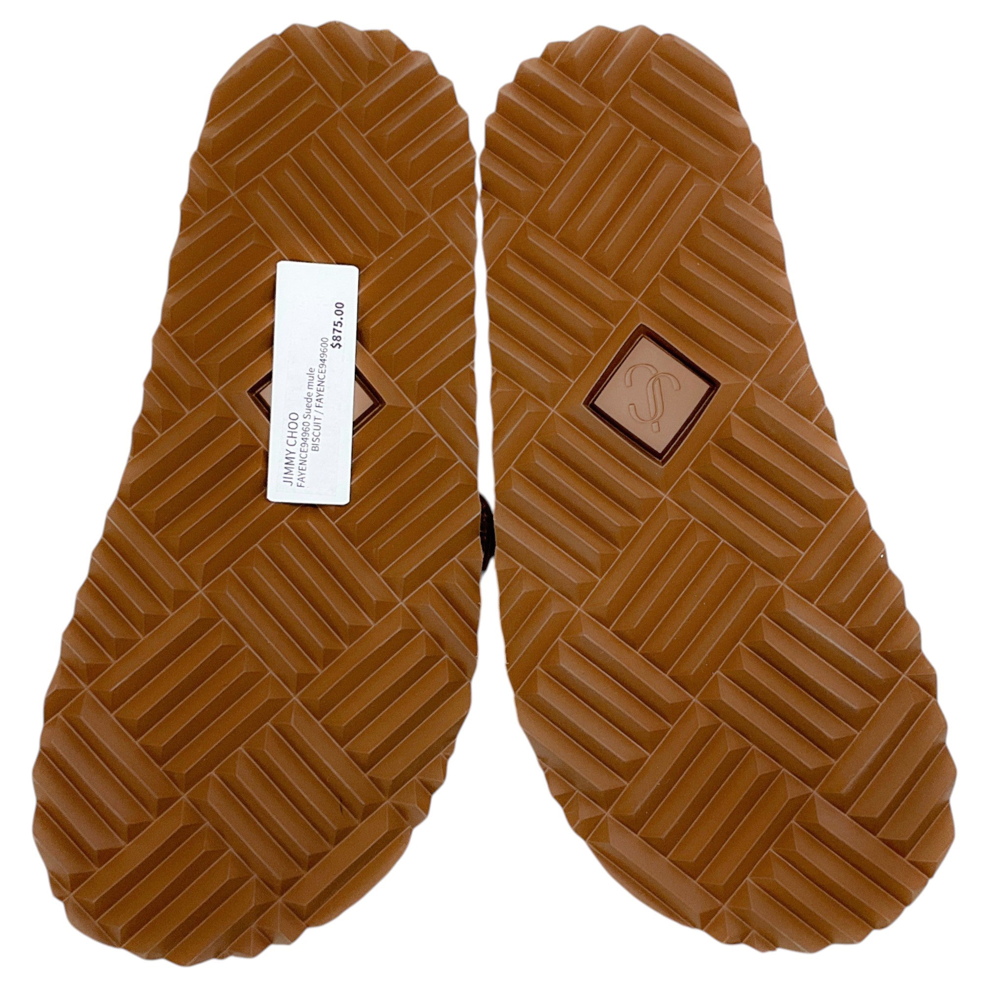 Jimmy Choo Biscuit Suede Fayence Mules