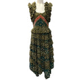 Load image into Gallery viewer, Ulla Johnson Olive Green Jasper Print Nia Dress
