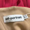 Load image into Gallery viewer, Self-Portrait Fuchsia Pink Pleated Chiffon Midi Dress
