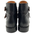 Load image into Gallery viewer, Givenchy Black Leather Silver Studded Biker Boots
