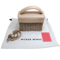 Load image into Gallery viewer, Wicker Wings Natural Camel Wicker Satchel
