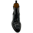 Load image into Gallery viewer, Church's Black Patent Wingtip Brogue Chelsea Booties
