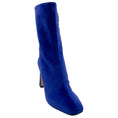 Load image into Gallery viewer, Alberta Ferretti Cobalt Blue Velvet Booties

