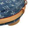 Load image into Gallery viewer, Louis Vuitton Blue 2024 Monogram Denim Croissant MM Handbag Set
