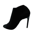 Load image into Gallery viewer, Balenciaga Black Stretch Open Toe Booties
