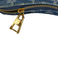 Load image into Gallery viewer, Louis Vuitton Blue 2024 Monogram Denim Croissant MM Handbag Set
