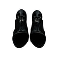 Load image into Gallery viewer, Balenciaga Black Stretch Open Toe Booties
