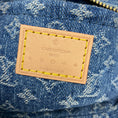 Load image into Gallery viewer, Louis Vuitton Blue 2024 Monogram Denim Croissant MM Handbag Set
