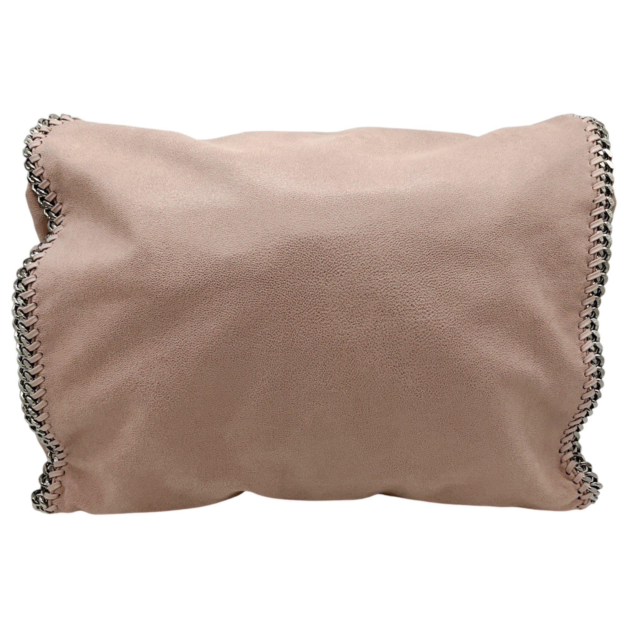 Stella McCartney Pink Falabella Bag with Silver Chains